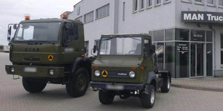Remonty pojazdów dla Wojska Polskiego
